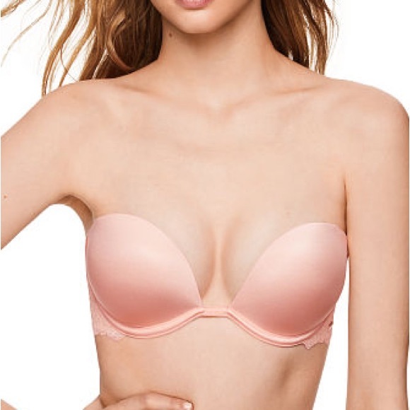 Victoria's Secret PINK date plunge pushup multiway bra 34D - Picture 4 of 5
